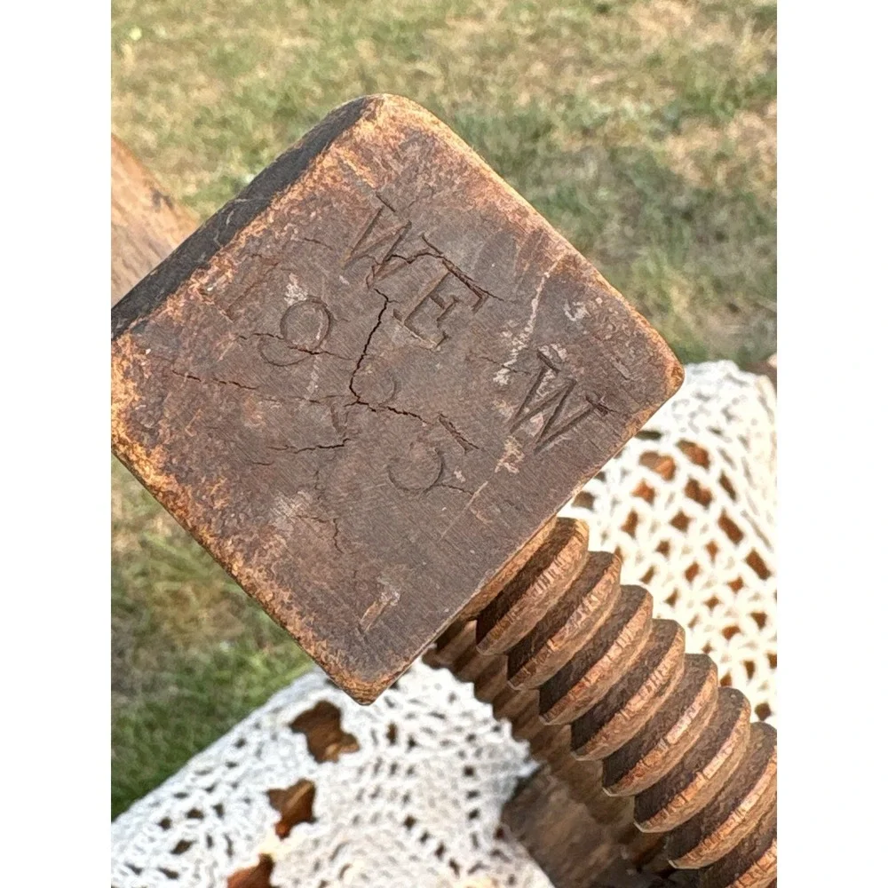 Antique Wooden Screw Clamp 10